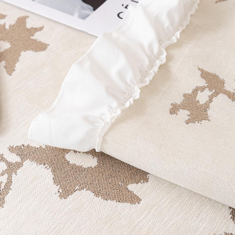 New French Retro Sofa Cushion, Universal Light Luxury In All Seasons, One-Piece Straight-Row Combination Sofa Cover Cover Cloth