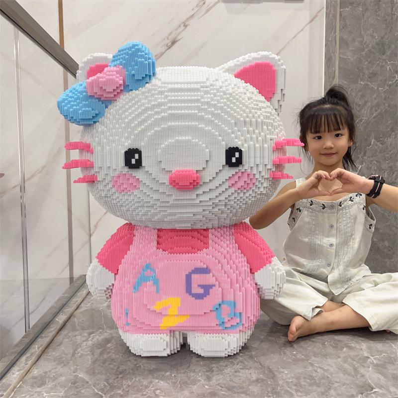 Chaole Sen 2026 Girl Series: Night Market Stall Building Blocks Toy