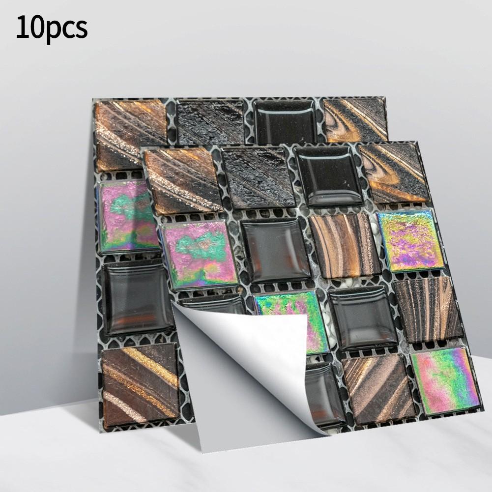 

Instantly Transform Your Space with Easy to Apply Mosaic Sticker Tiles 3#