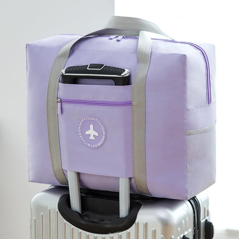 Foldable Waterproof Maternity Travel Bag - Large Capacity Luggage Storage