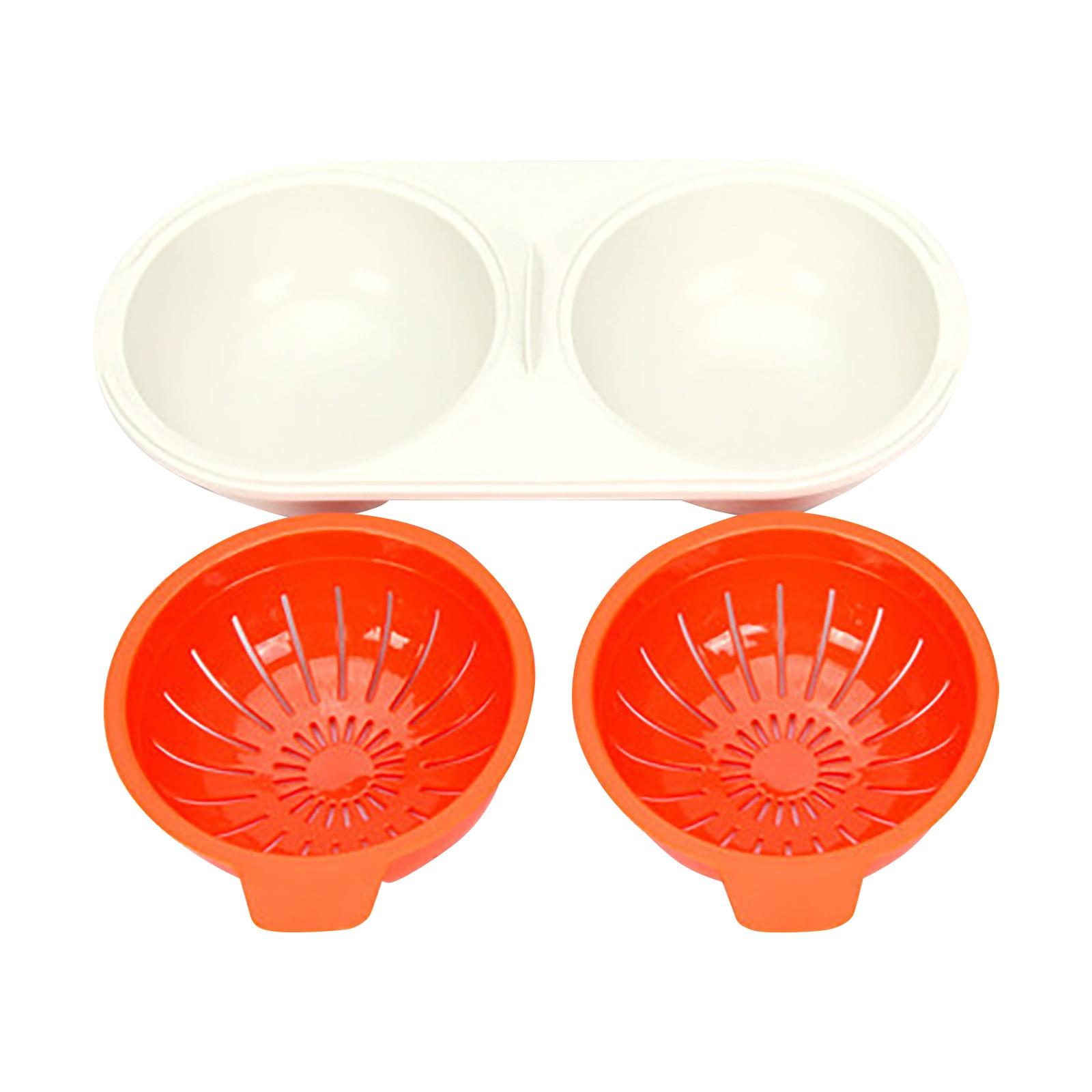 

Чашка для приготовления в микроволновой печи, пароварка для пищевых продуктов, удобная кухонная утварь оранжевый