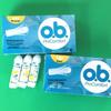 Johnson & Johnson OB Tampons - 5 Boxes, Regular, 16 Pieces Each, Internal Disposable, One-Piece Delivery