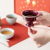 Five Blessings Teacup Gift Set – Chinese Ceramic Tasting Cups for Business or Souvenir