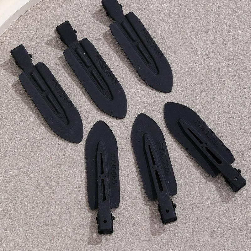 6 Stück Metall Haarschnitt Pony Haarspange U-förmige Klammer Make-up-Klammer Haartools, Haarprodukte Und Zubehör