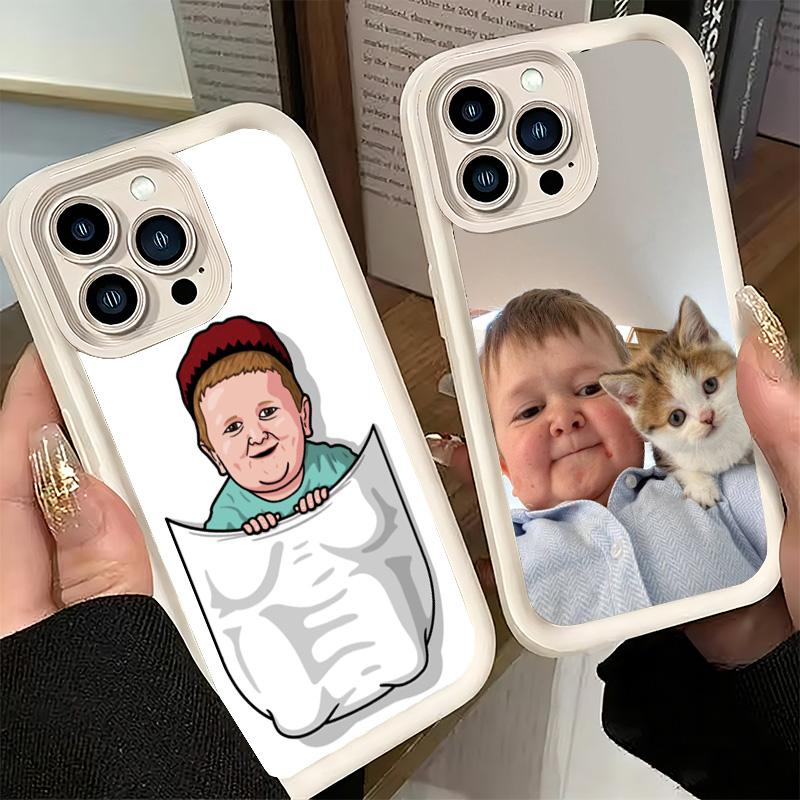 Phone Case for iPhone 17 Air 16E 15 16 Pro Max Funny Babaite Hasbulla Cover 14 Plus 13 12 Mini Soft Shell Silicone Fundas