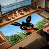 Bing Large Size Mouse Pad Large Gaming Table Cushion Non-slip Laptop Tablet Big Mousepad XXL Mat Mini PC Playmat With Lock edge