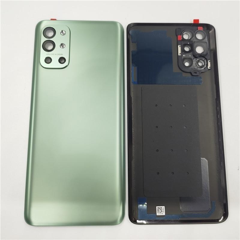 A+++ For OnePlus 9R Glass Battery Cover Hard Back Door Lid Rear Housing Panel + Adhesive + Camera Lens