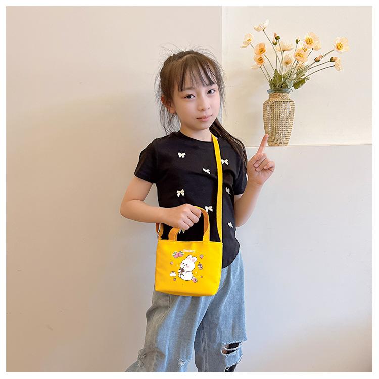 Fun And Colorful Animal Print Snack Bag For Children Featuring Rabbit Design