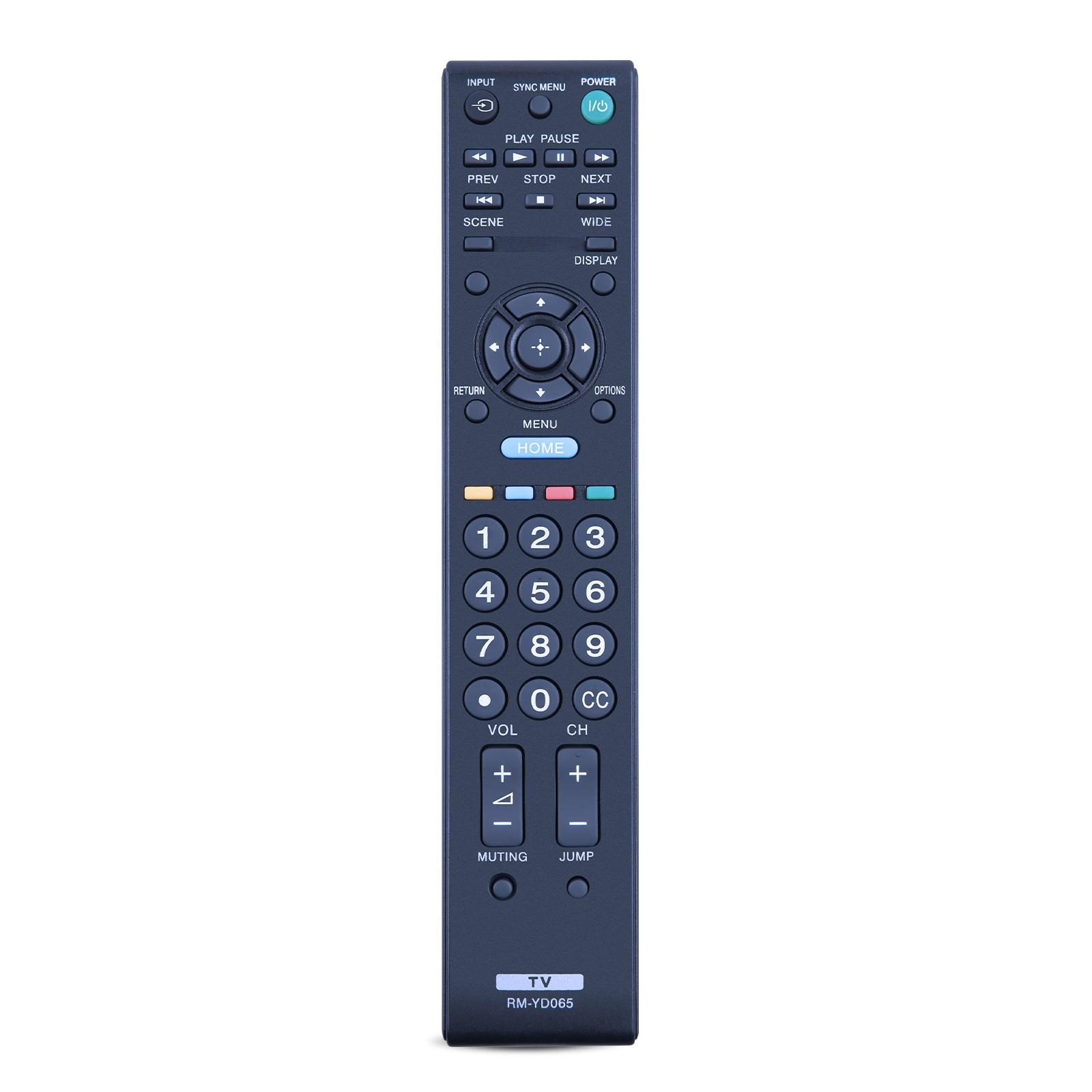 RM-YD065 For Sony TV Infrared Remote Control Replacement 10m Range No Programming Required