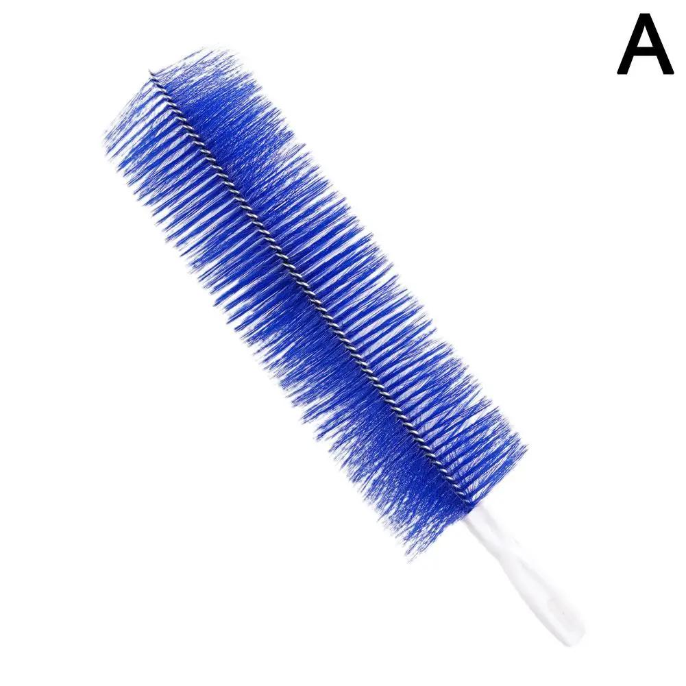 Long Handle Multi-use Dust Removal Brush Fan Brush Sofa Soft Cleaning Household Sweep Brush Shutter Conditioning Brush L9R2