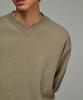 SIGNATURE V-Neck Relaxed Knit [Khaki Gray]
