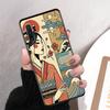Japanese Style Art Phone Case For Samsung Note 8 9 10 20 Pro Plus Lite M 10 11 20 30 21 31 51 A 21 22 42 02 03