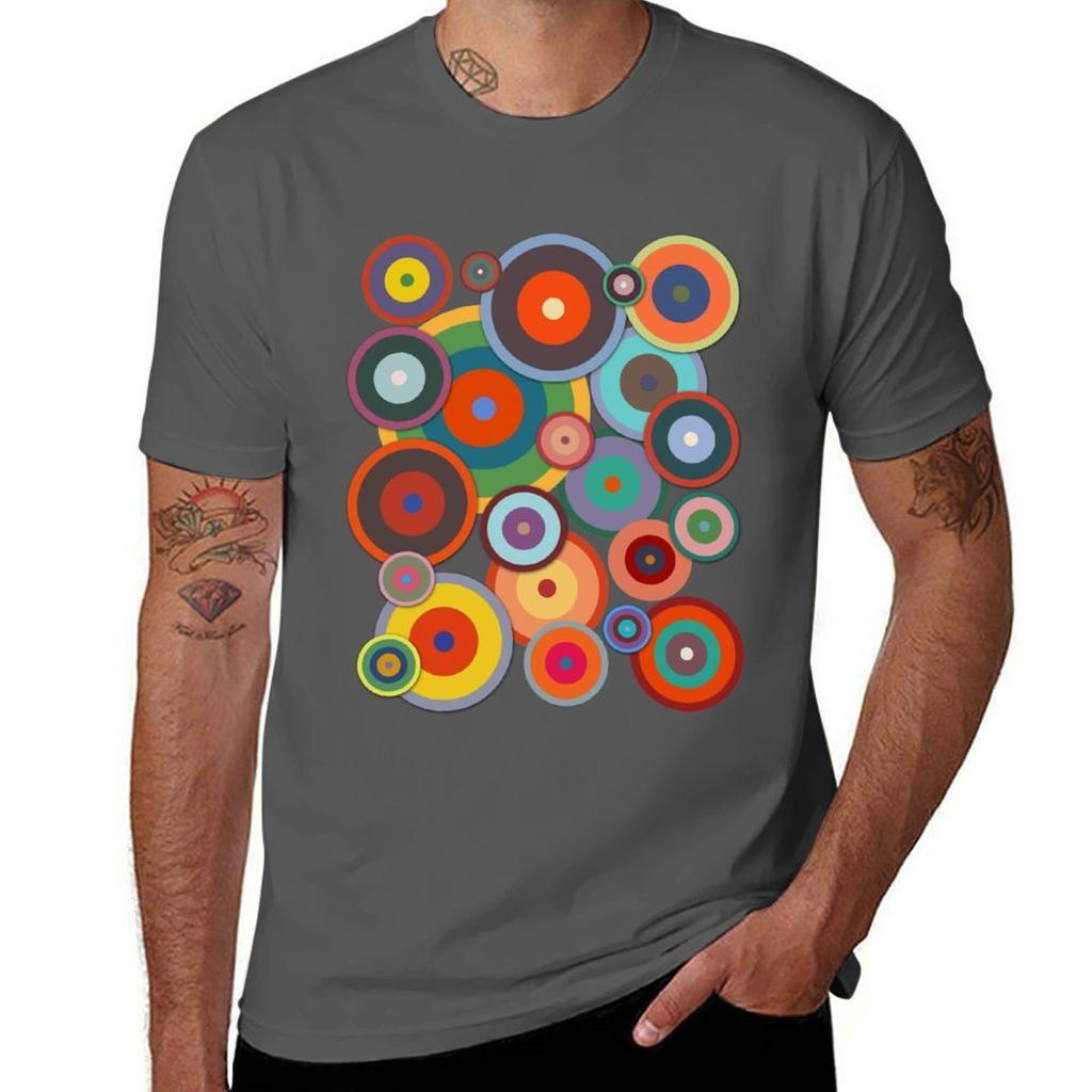 Kandinsky 3 Tshirt Plus Size Everyday Tee Shirt Tshirt