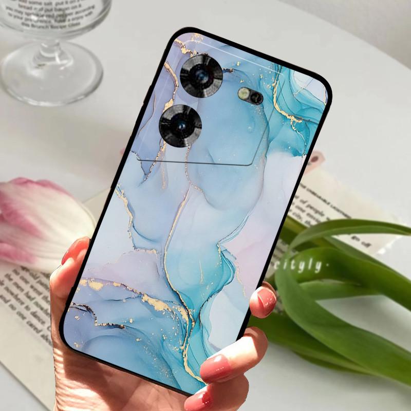 Para Capa Tecno Pova 5 À Prova de Choque Silicone TPU Macio Capa de Telefone Para Tecno Pova 5 Pova5 Funda Nova Capa Cartoon Protetora Coque