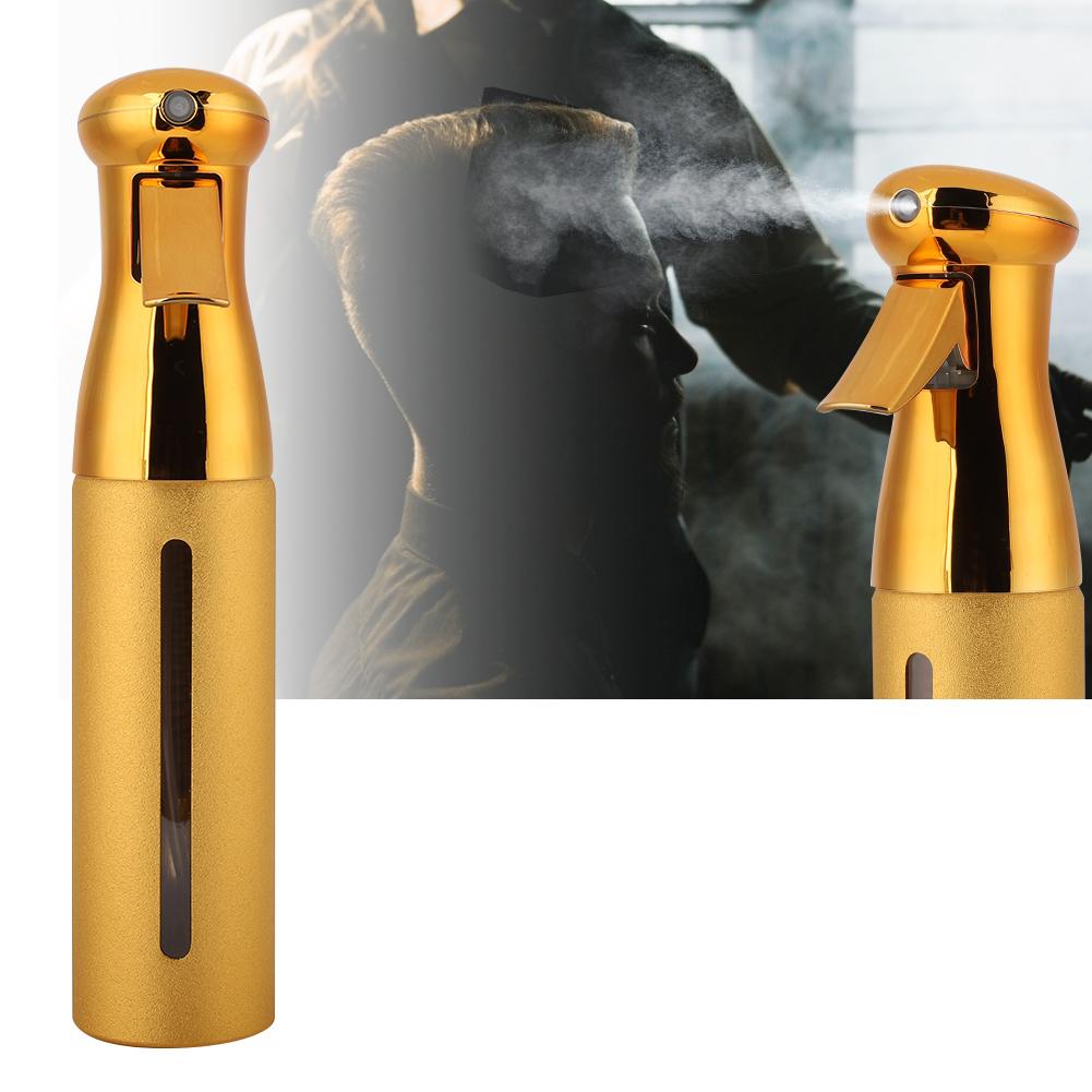 250ml Hairdressing Spray Bottle Salon Barber Hair Tools Fine Mist Sprayer Styling ToolsGold
