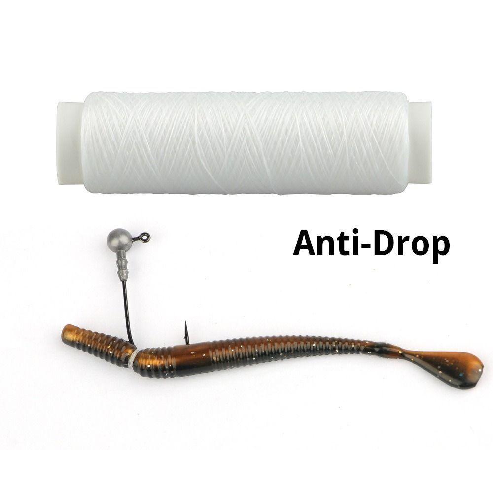 Nylon Fishing Rubber Band Line 0.2mm Bait Thread Fishing Accessory Fishing Bait Line  Sea Fishing