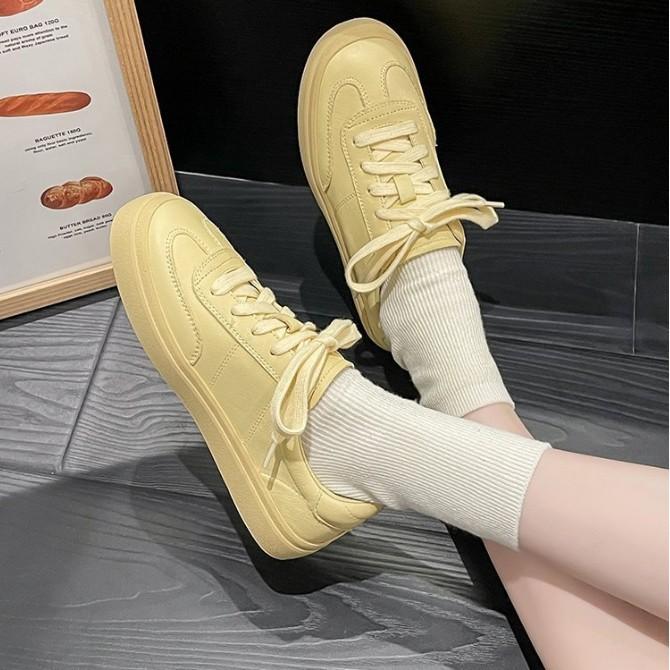 Leichte deutsche Trainingsschuhe Sport Damen ins vielseitige koreanische Version neue Damenschuhe lässige Board-Schuhe Tide 2025 vier Jahreszeiten Einzelschuhe