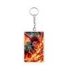 Anime Nezuko Agatsuma Zenitsu Kanroji Mitsuri Cartoon Cool Acrylic Keychain Accessories Figure Pendant Charm Decor Gifts Toys