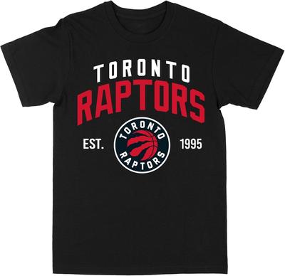 Philcos Toronto Raptors NBA Black Premium Cotton T-Shirt Official Fan Gear