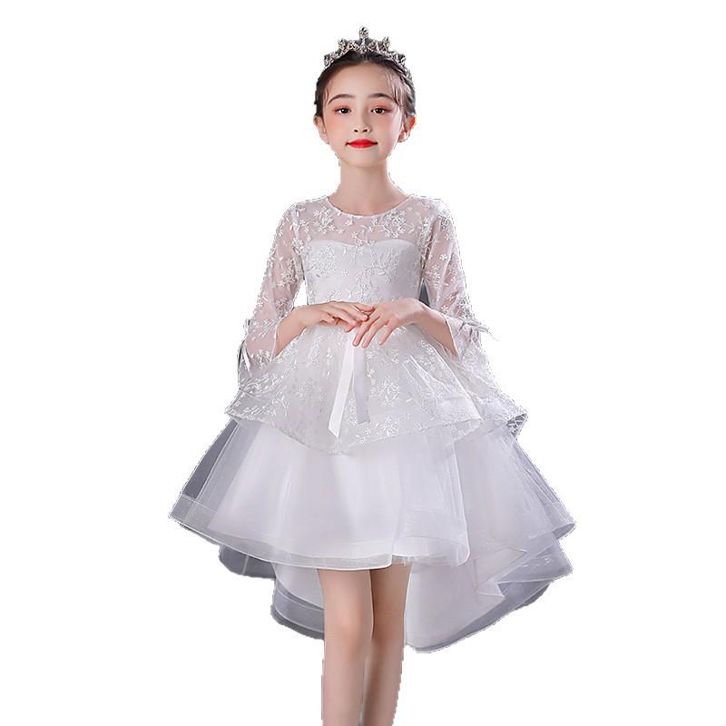End-of-Season Clearance: Girls' Princess Tulle Evening Dress – Fashionable Performance Wear