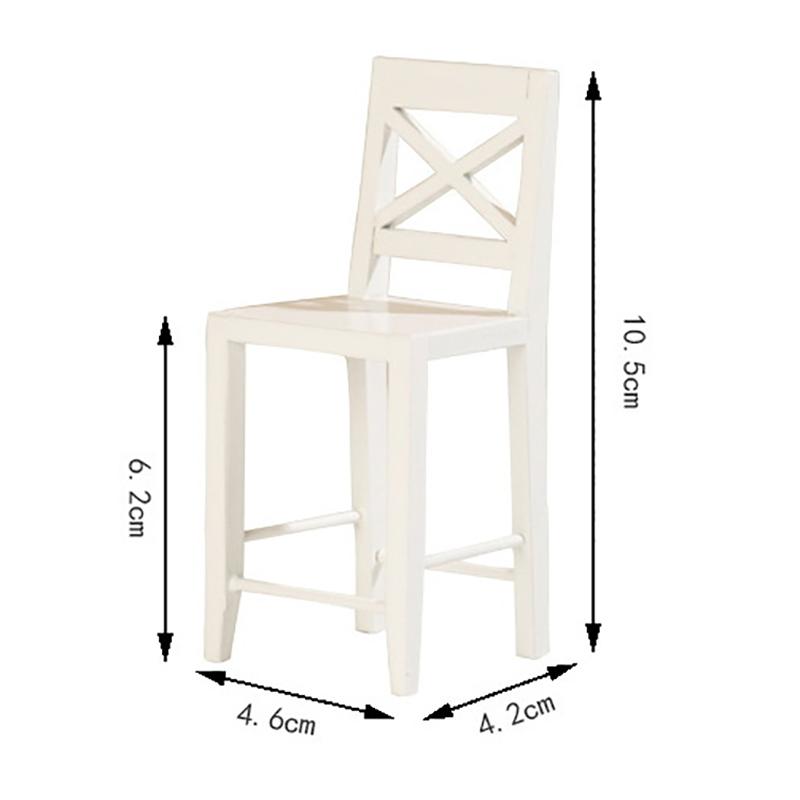 22 Styles Simulation Small Sofa Stool Chair Furniture Model Toys For Doll House Decoration Dollhouse Miniature Accessories