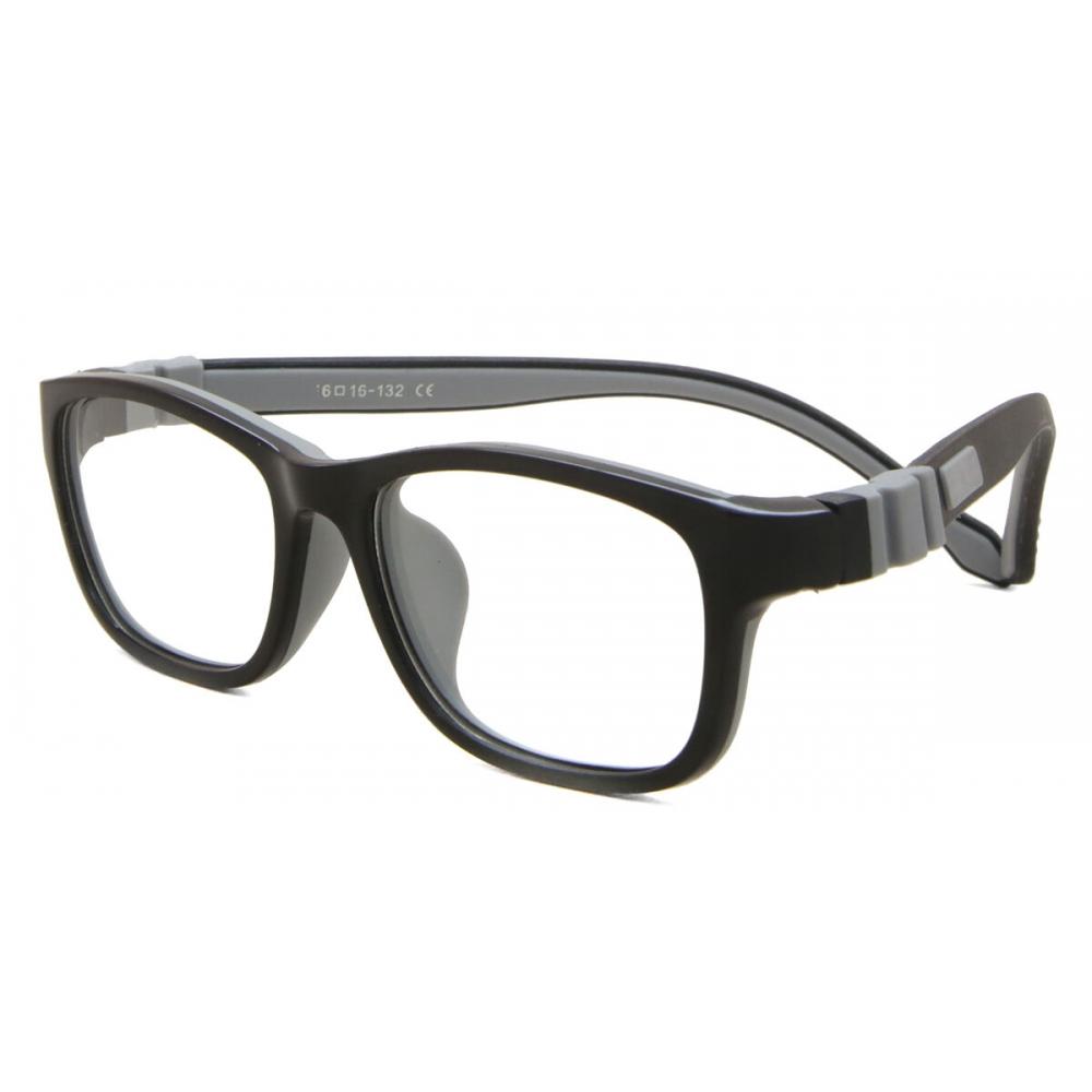 Full Rim Square Matte Black Smartbuy Kids Jukesc K6c Fashion Kids Eyeglasses