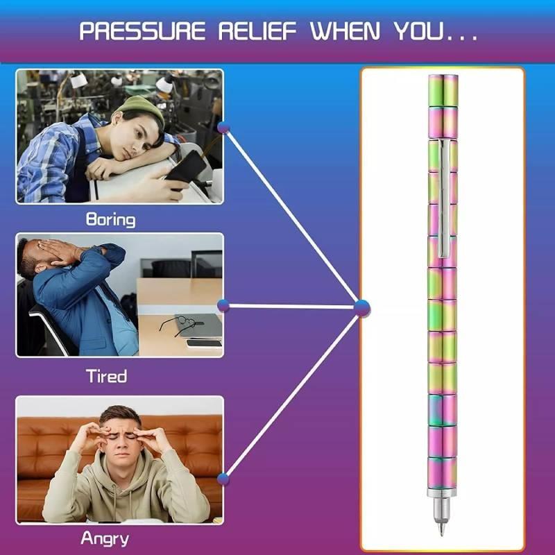 Ball Relief Stress Magnetic Sensory Fidget Toys Kids Adults Magic Pen Toy Diy
