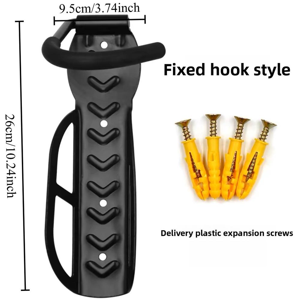 Wall Mount Bike Storage Hanger Bicycle Parking Hook Display Rack Cycling Hanging Stand Bicycle Accessories Organizer