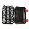 Plastic Packaging Box Small Hardware Accessories Storage Case Aiming Plastic Tool Box Organizer Drill Storage Case (No Cotton)