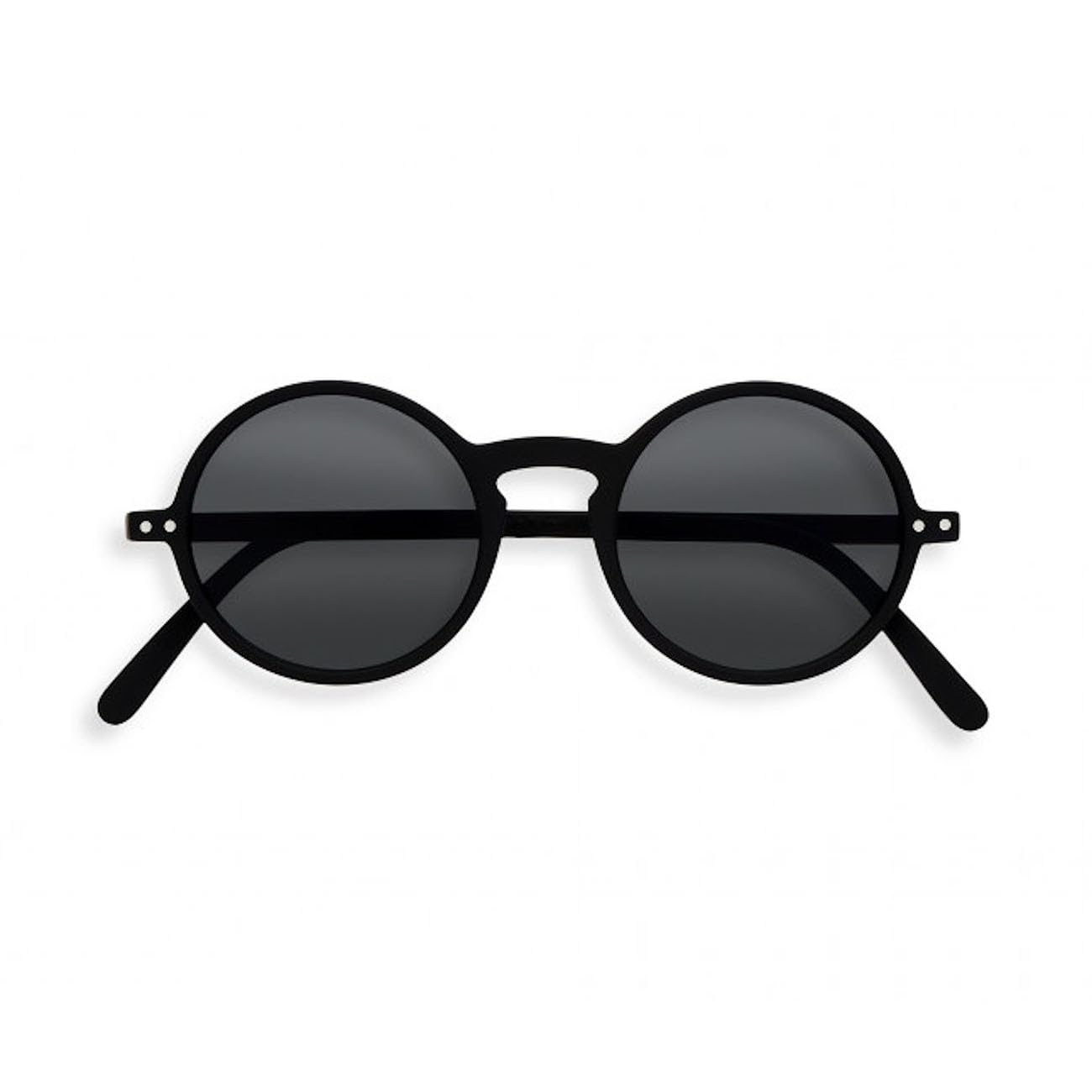 

Sunglasses Round [Izipij] #G (Black/Gray)