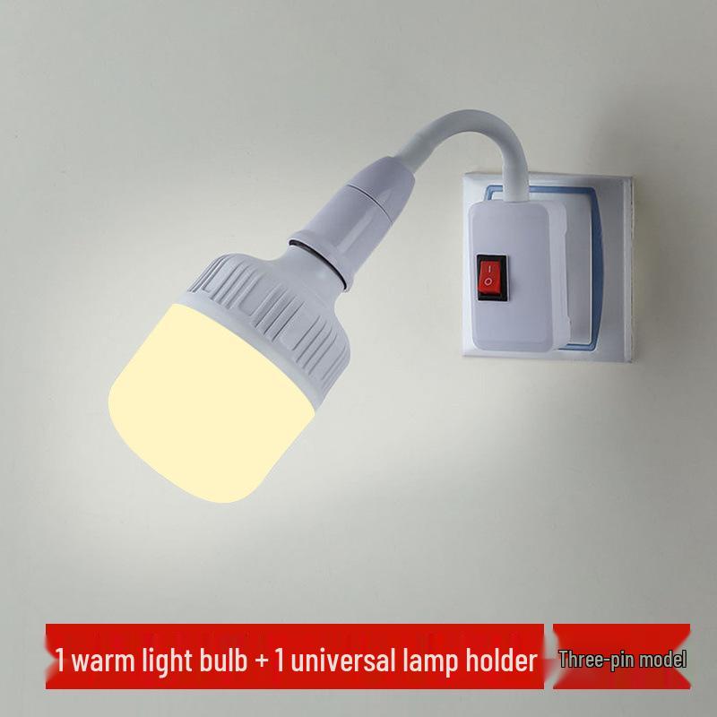 LED Wall Light with Switch - Ideal for Bedside, Desk, or Dorm Rooms