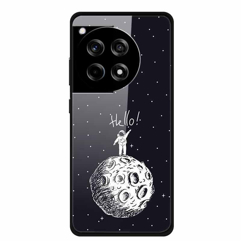 Creative Color Painting Tempered Glass Case for OnePlus ACE 3 12R