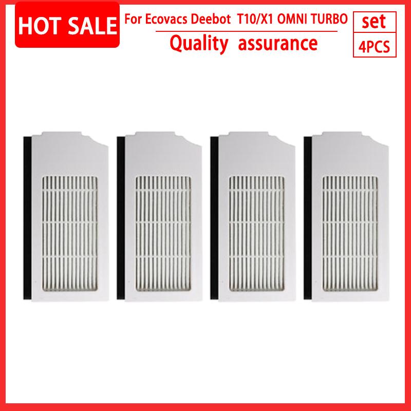 For Ecovacs Deebot X1 OMNI / T10 OMNI accessories Robot Vacuum Cleaner Parts Dust bag Hepa Filter Main Side Brush Mop Dustbin