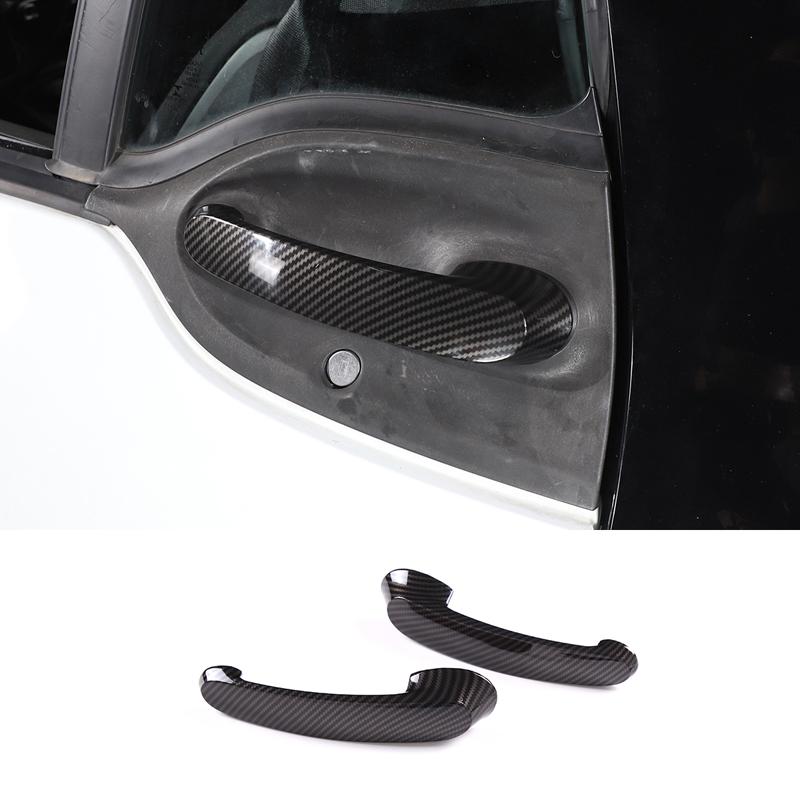 Auto Car Handle Protective Cover Door Handle Outer Bowls Trim Sticker For Mercedes Benz Smart 451 453 Fortwo Forfour
