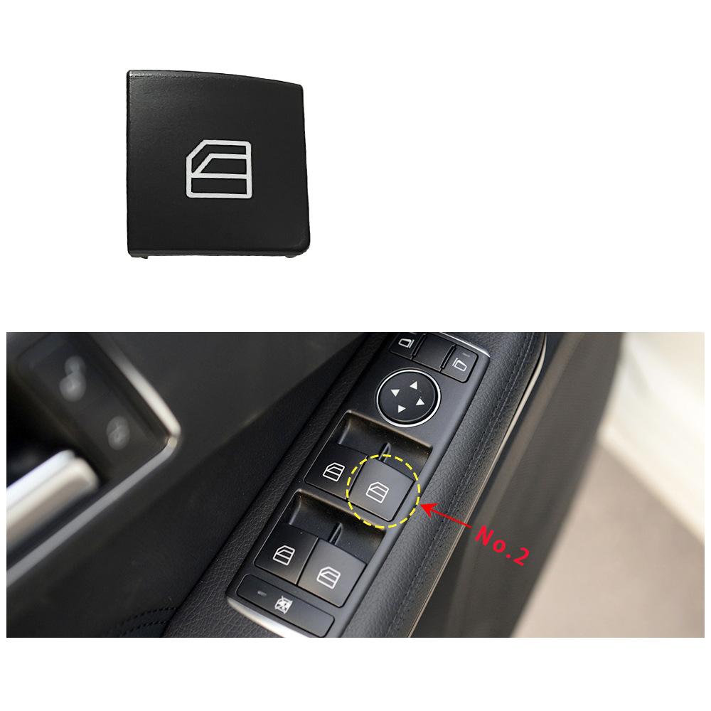 For Mercedes Benz A B C E GLA GLK Class W176 W246 W204 W212 W207 W156 X204  Car Window Switch Button Cover Cap 2049058202