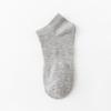 Unisex Mid-Calf White Socks - Versatile, All-Season, Sweat-Absorbing, Thin, Solid Color Ankle-Length