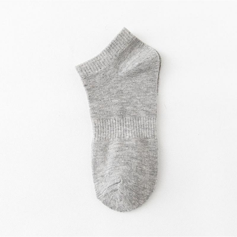 Unisex Mid-Calf White Socks - Versatile, All-Season, Sweat-Absorbing, Thin, Solid Color Ankle-Length