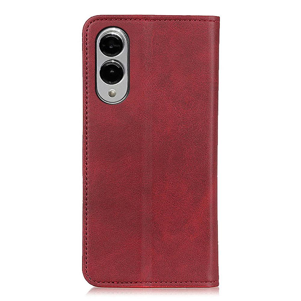 For Samsung Galaxy S25 Edge Case Split Leather Flip Wallet Phone Cover