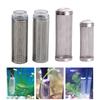 Cylinder Aquarium Inflow Inlet Filter Stainless Steel Useful Inflow Inlet Protect Caps 12mm/16mm Durable Aquarium Filter