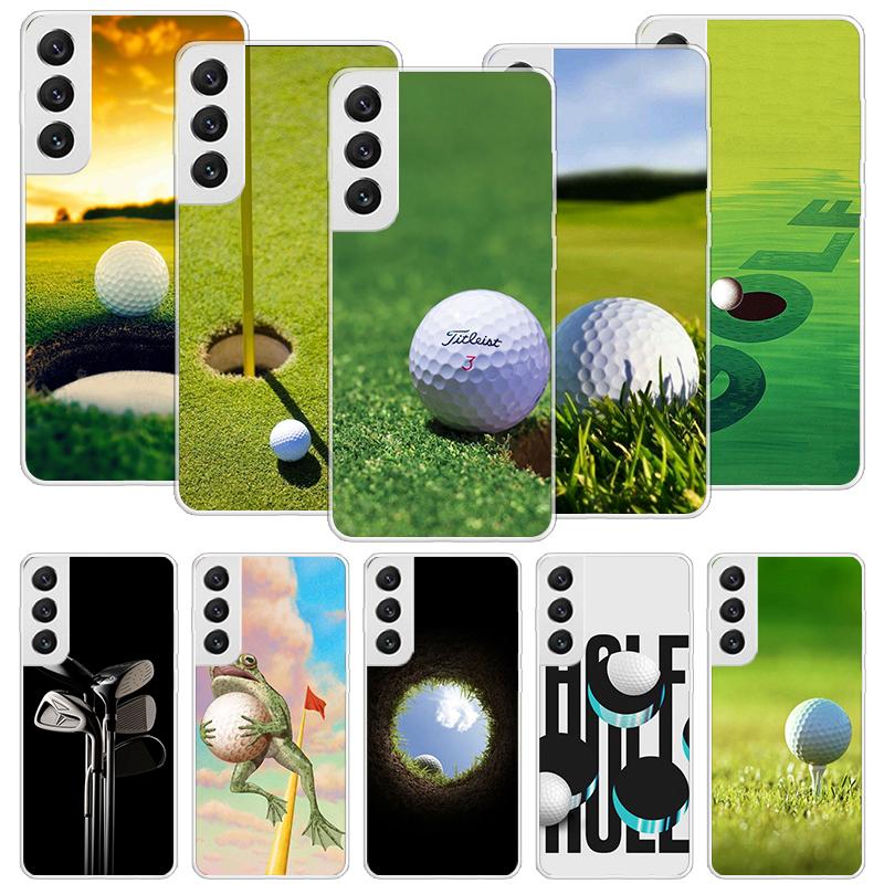 Modern Golf Sports Phone Case For Samsung Galaxy S26 Ultra S23 S24 S25 Edge S20 FE S21 S22 Plus Soft Print Shell Cover Fundas Ga