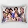 Bangtan Boys Kpop Bts Print Pillowcase Cover Bed Seat Square Pillow Home Cover