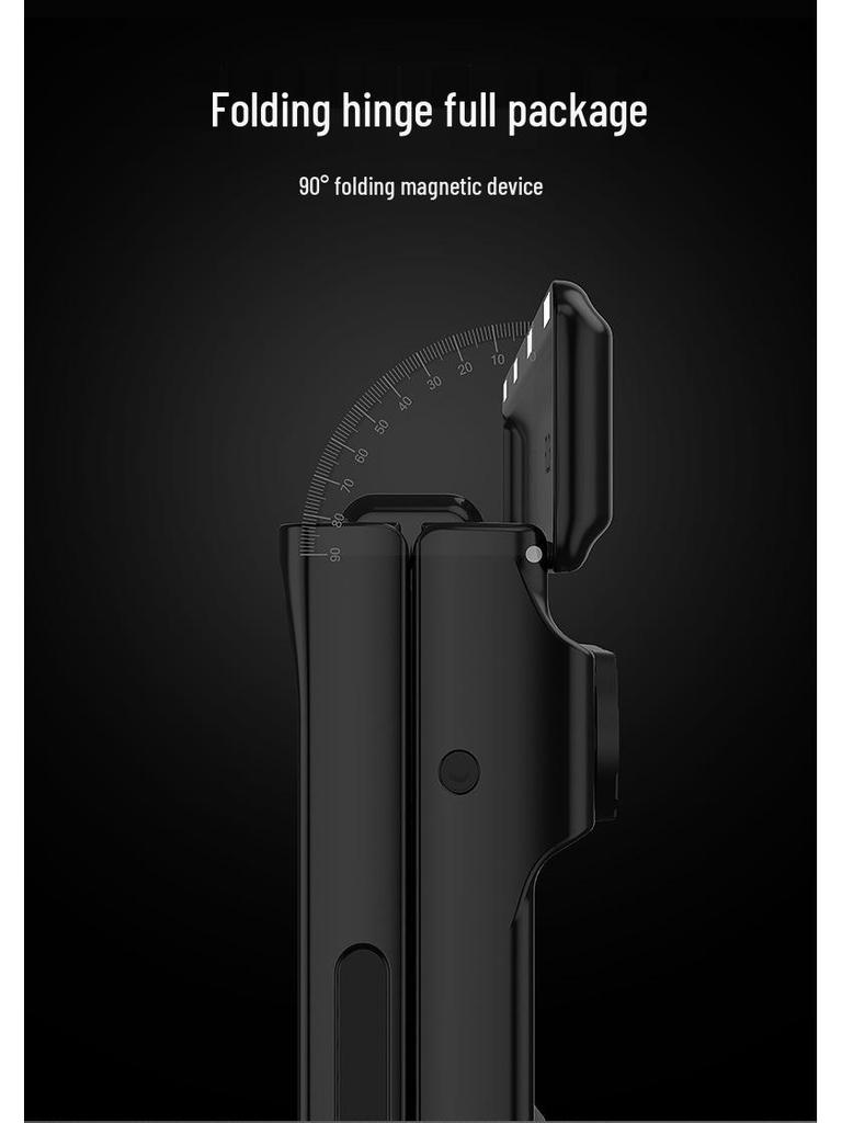 Samsung Z Fold7 Magnetic Hinge Stand Case with Pen Slot and Drop-Proof Protection