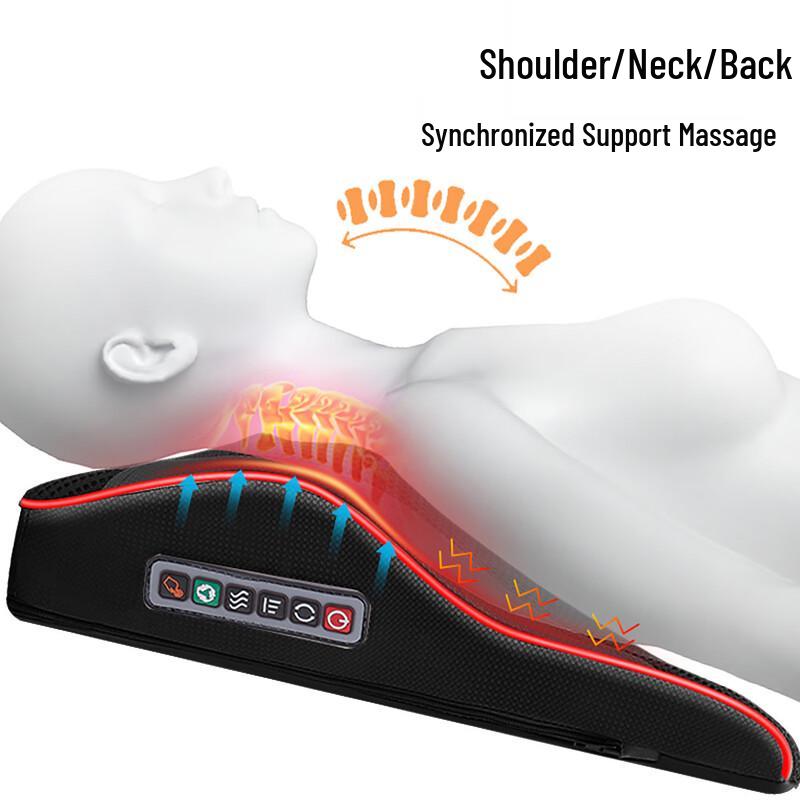 Multi-functional Electric Kneading Massage Pillow CN Plug (adapter Included)