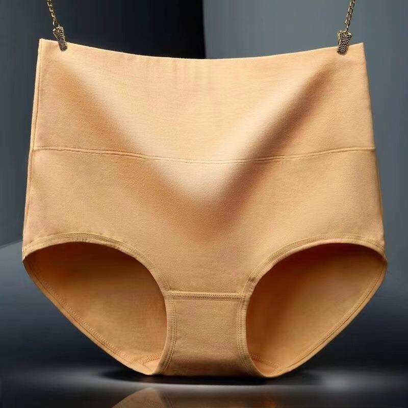 1Pc/Lot High Waist Underwear Cotton Panties Women Body Slim Abdominal Underwear Plus Size Girls Briefs Female Lingerie Shaper