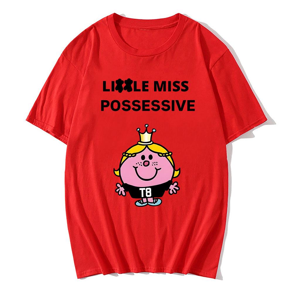 Tate McRae Singer Graphic Tshirts Miss Possessive World Tour 2025 Tee Cotton High Quality Male T Shirt Unisex Streetwear Men Top