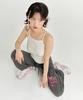 ADOREBELLE Pink Ribbon Jogger Pants - Charcoal