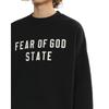 Fear Of God Essentials Logo Crewneck Long Sleeve Sweatshirt Men sweatshirt ESSSW256550MP