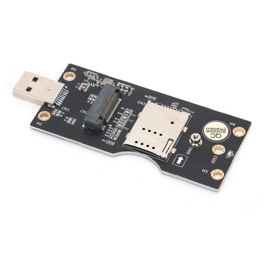 M.2 To USB 3.0 Adapter Riser Card with SIM Card Slot Computer Accessories Key B NGFF