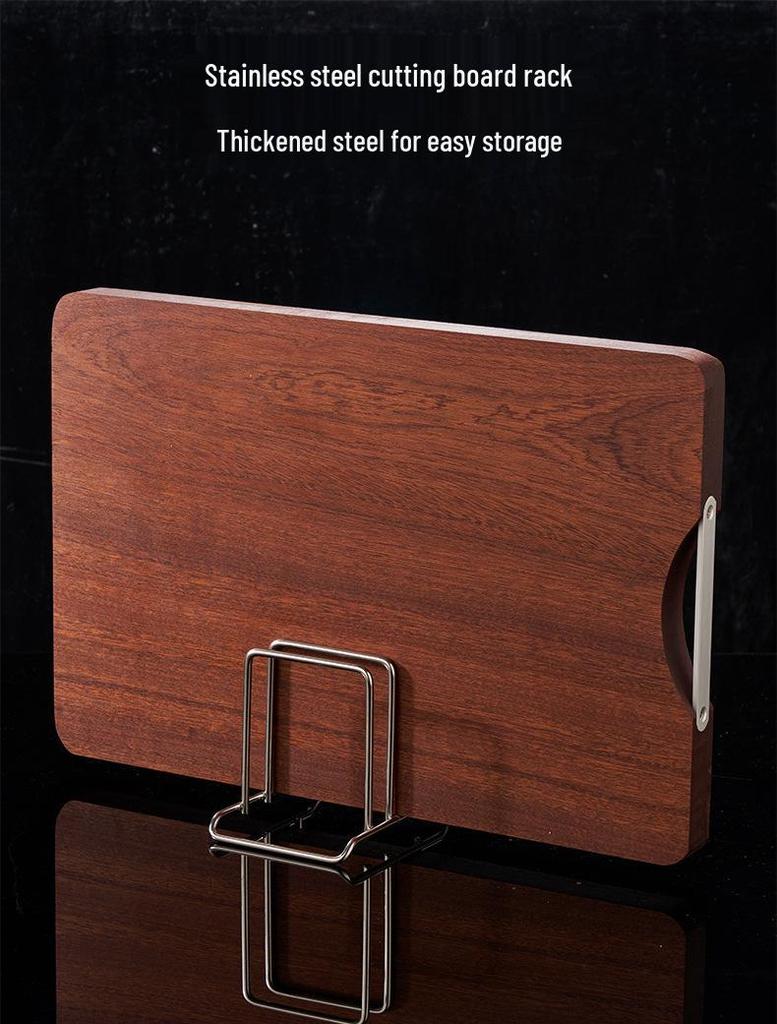 Wenge Wood Antibacterial Double-Sided Cutting Board – Anti-Mold, Solid Wood for Kitchen Use