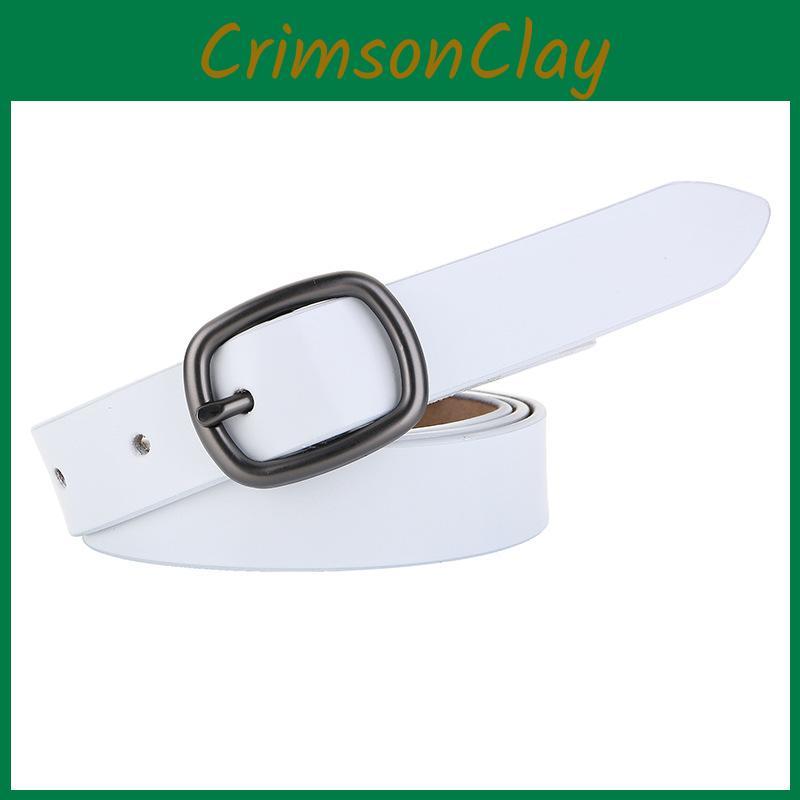 Pure Leather Handcrafted Waist Belt With Metal Pin Closure For Daily Use Outings